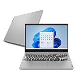 Notebook Lenovo Ultrafino IdeaPad 3i i3-10110U 4GB 256 GB SSD Windows 11 15.6' 82BS000JBR Prata