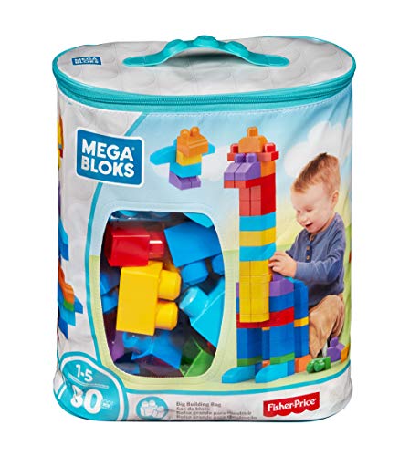 Mattel, Mega Bloks Sacola de 80 Blocos